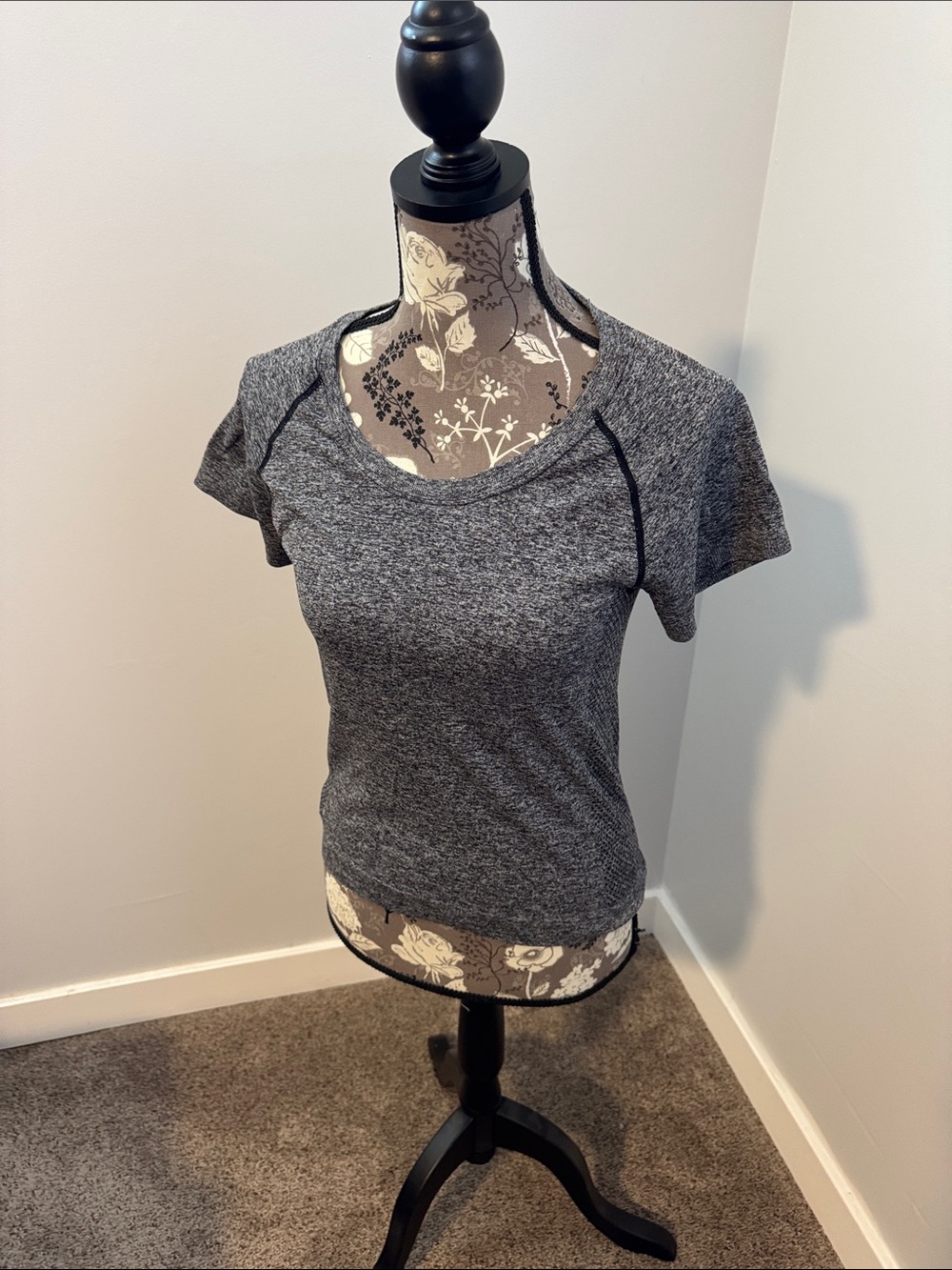 Heather Gray Short Sleeve Performance Tee